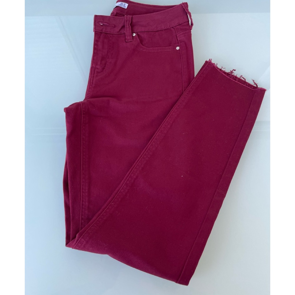 Fuchsia Stretchy Pants - Picture 2 of 4